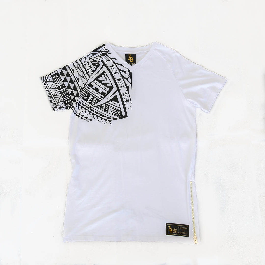 Premium Heavyweight WHITE T-Shirt – Zakk Black Apparel